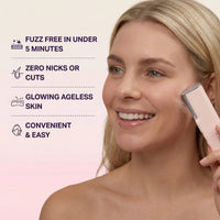 Fuzz-free in minutes with no nicks or cuts