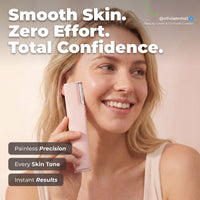 Smooth skin, zero effort — GLEAUX ONE+ in use