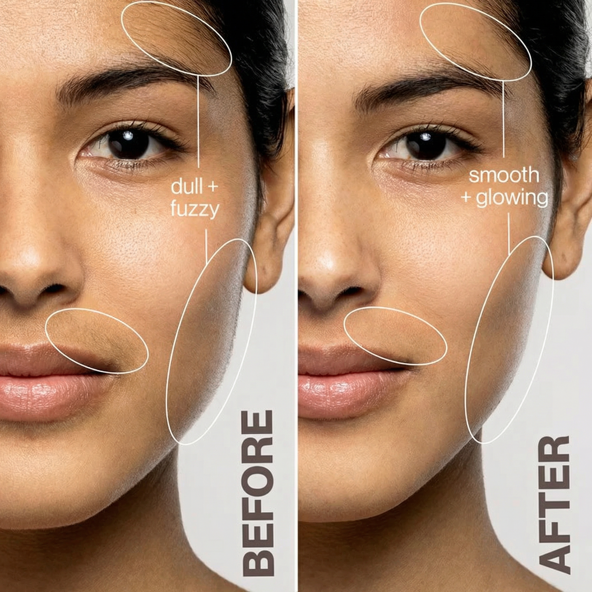 Visible Glow After One Use